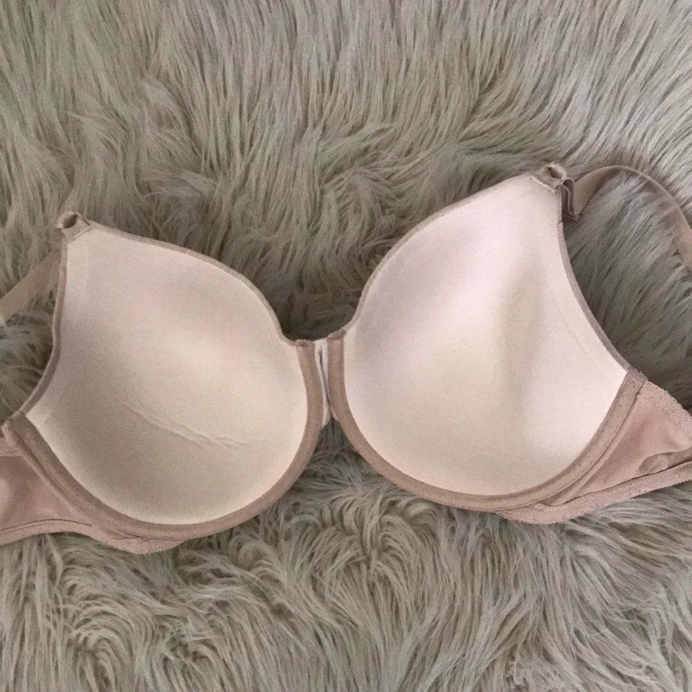 WARNERS Smooth FX Floral-Mesh Trim Tan  Bra | 40D